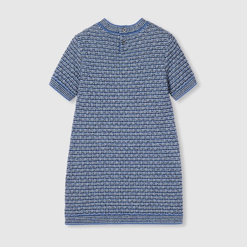 Children's wool bouclé dress Detail 2