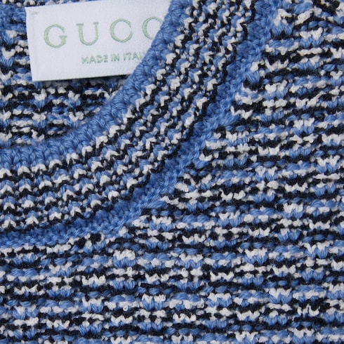 Children's wool bouclé dress Detail 3