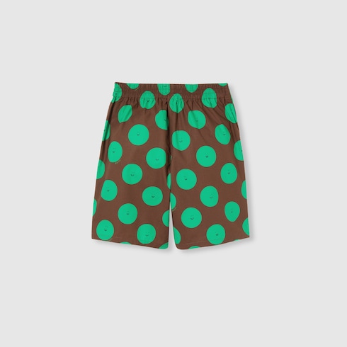Children's printed cotton shorts