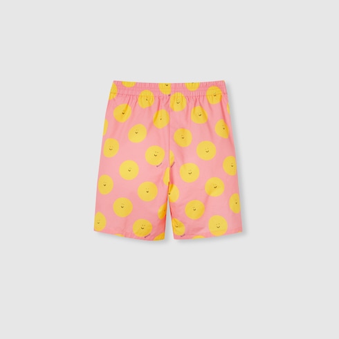 Children's printed cotton shorts