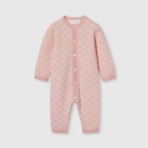 Baby-Einteiler aus GG Wolljacquard