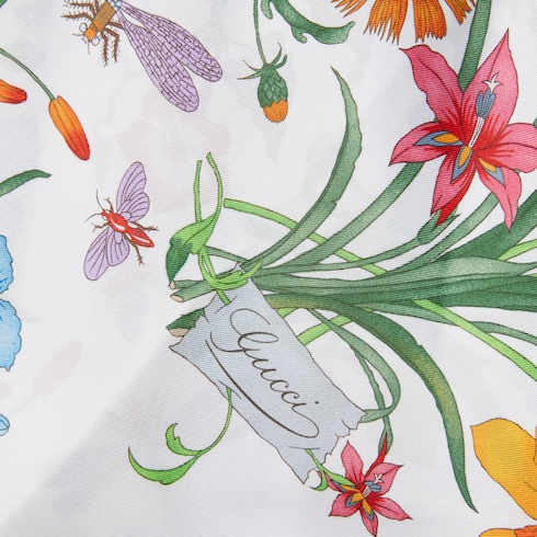 Self-tie silk twill halter top