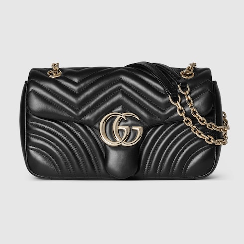 Mittelgroße GG Marmont Schultertasche