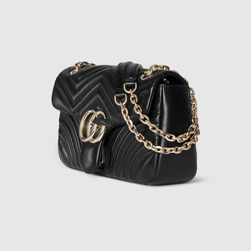 Mittelgroße GG Marmont Schultertasche