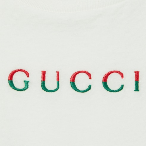 T-shirt bambino con ricamo