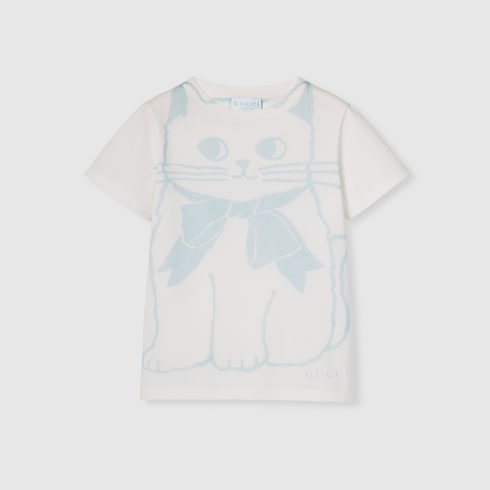Children's cotton T-shirt with print