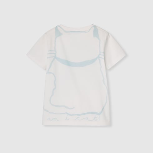 Children's cotton T-shirt with print