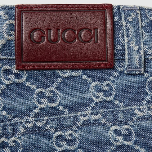 Children's GG denim pants