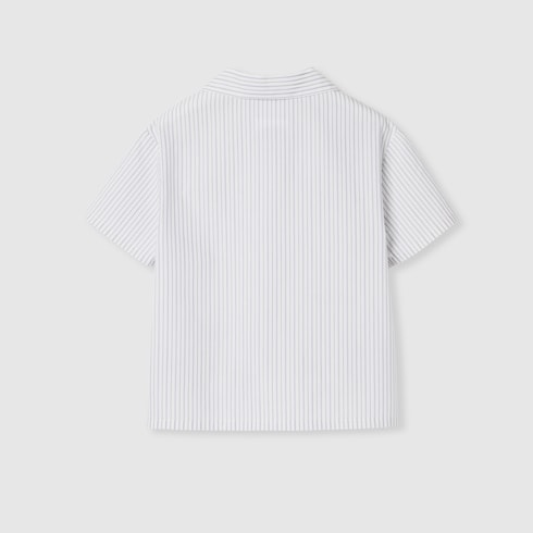 Chemise pour enfant en mousseline brodée