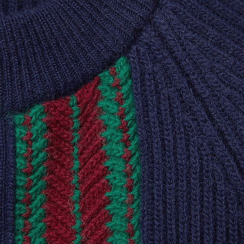 Children's wool cardigan with Web