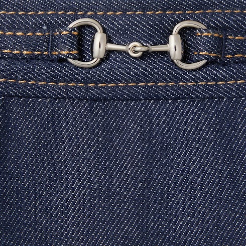 Jupe pour enfant en denim avec détail Mors