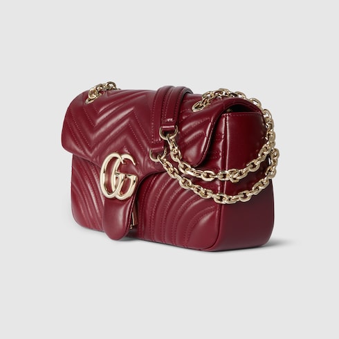 Borsa a spalla GG Marmont misura media