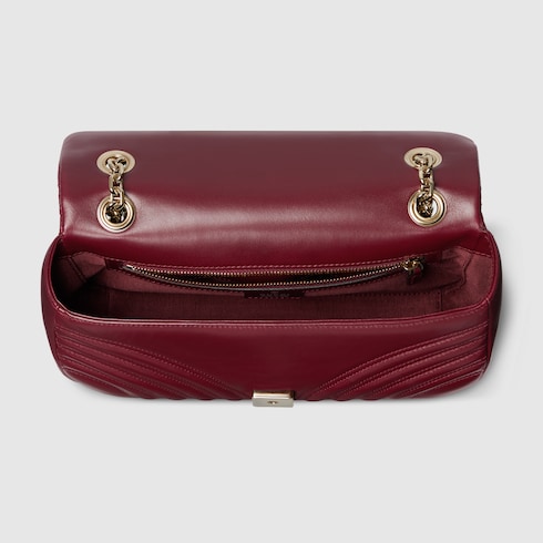 Borsa a spalla GG Marmont misura media