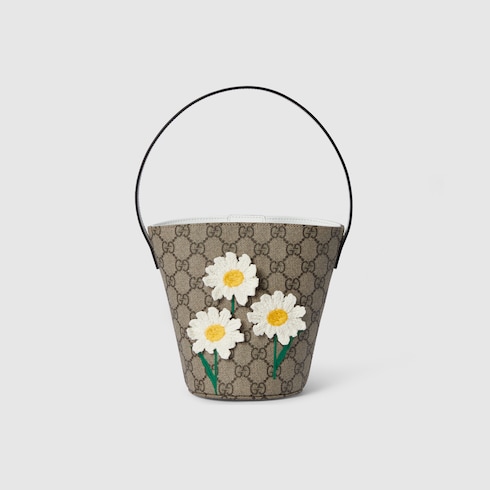 GG Kinder-Bucket-Bag mit Stickerei