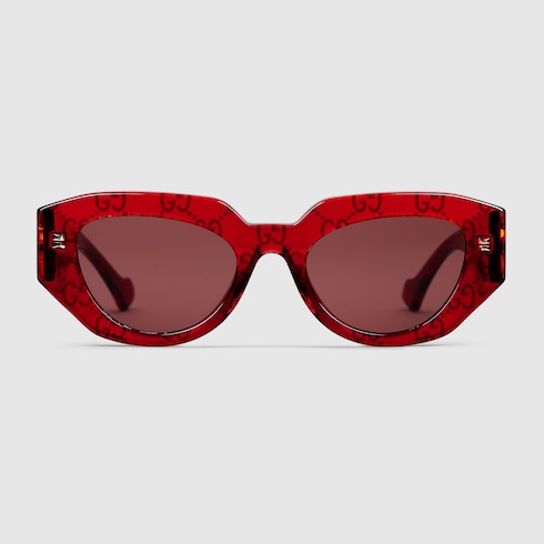 Geometrical frame sunglasses
