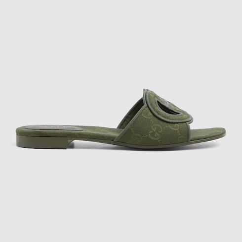 Women's slide sandal with Interlocking G
