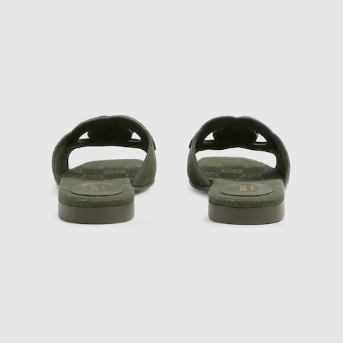 Women's slide sandal with Interlocking G