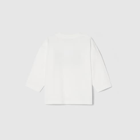 Baby-T-Shirt aus Baumwolle mit Print