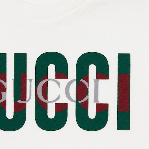 Baby-T-Shirt aus Baumwolle mit Print