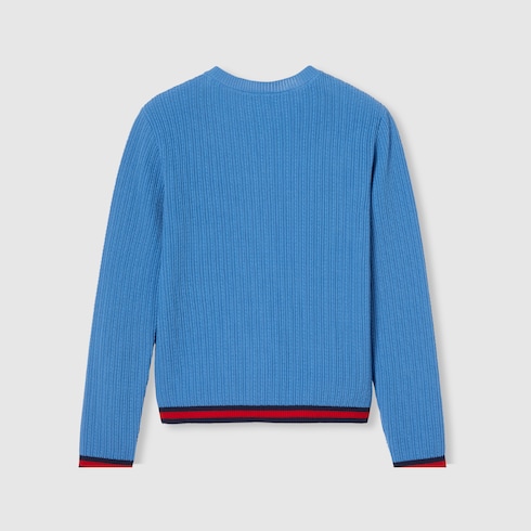 Children's cotton cardigan with Web