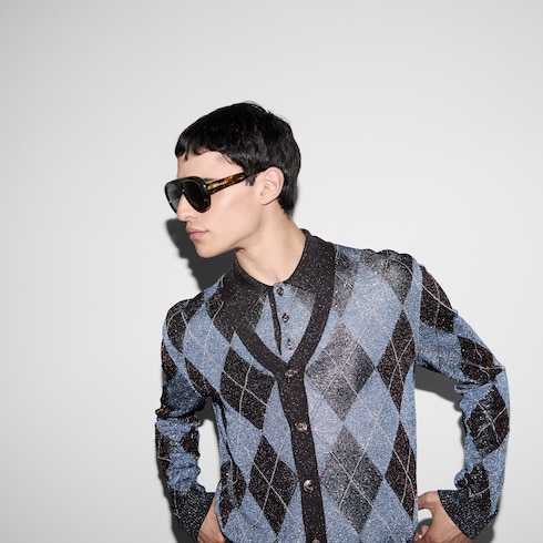 Aviator frame sunglasses