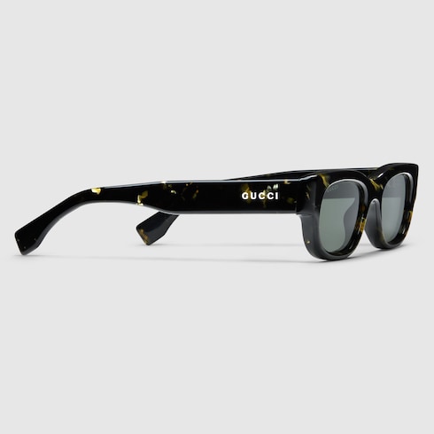 GG様 Round frame sunglasses in dark brown | GUCCI® US
