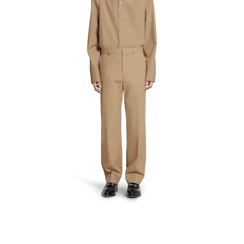 Pantalone in popeline di cotone