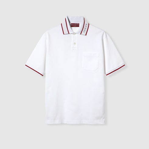 Polo in piqué di cotone 
