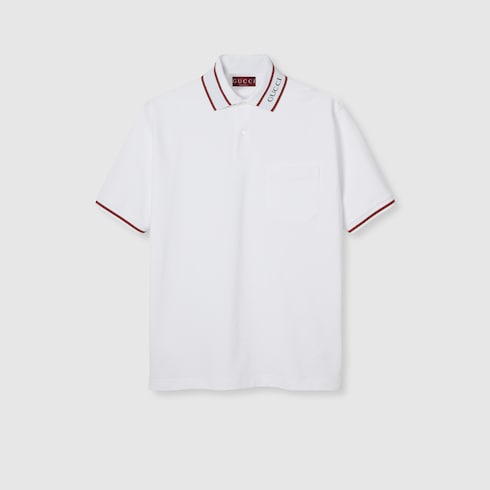 Polo in piqué di cotone 