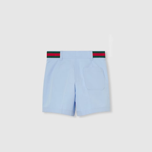 Baby cotton poplin shorts