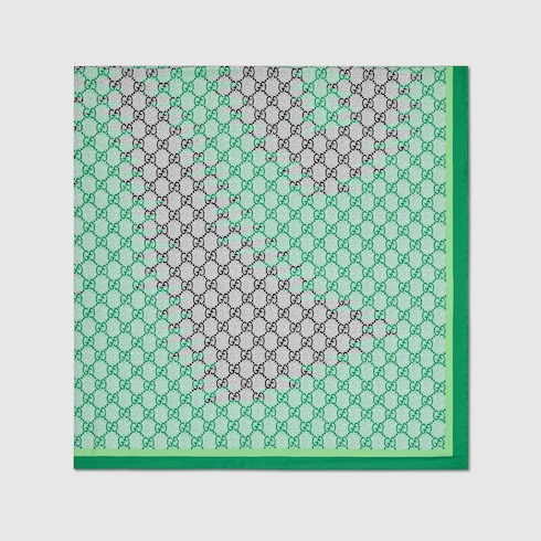 Vierecktuch aus Seide mit Print, 90 x 90 Projekt