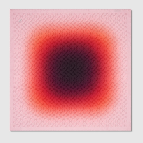Vierecktuch aus Seide, 90 x 90 Projekt