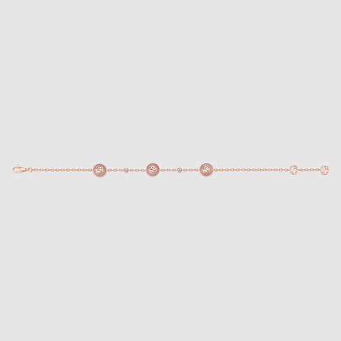 Gucci Interlocking Kettenarmband 18 Karat
