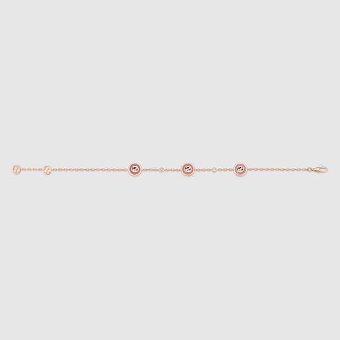 Gucci Interlocking Kettenarmband 18 Karat