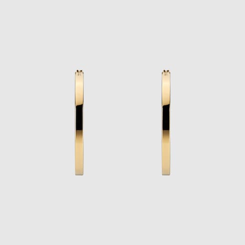 Gucci Blondie cut-out hoop earrings