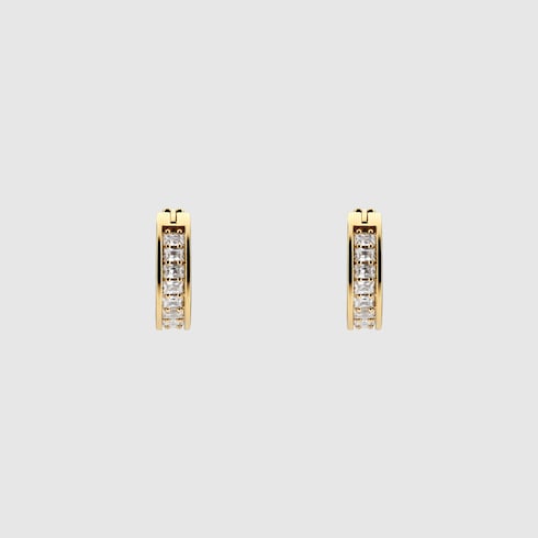 Gucci Blondie Mini-Ohrringe mit Kristallen
