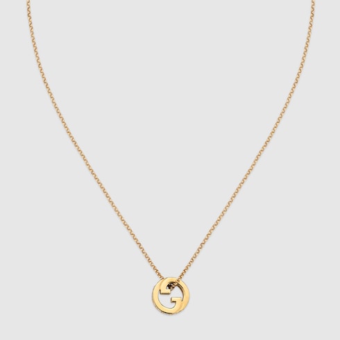 Collana Gucci Blondie con pendente e cristalli