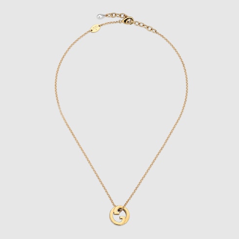 Gucci Blondie crystal pendant necklace Detail 2