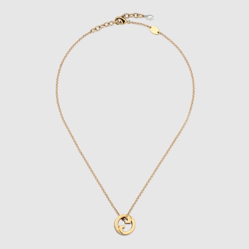 Gucci Blondie crystal pendant necklace Detail 4