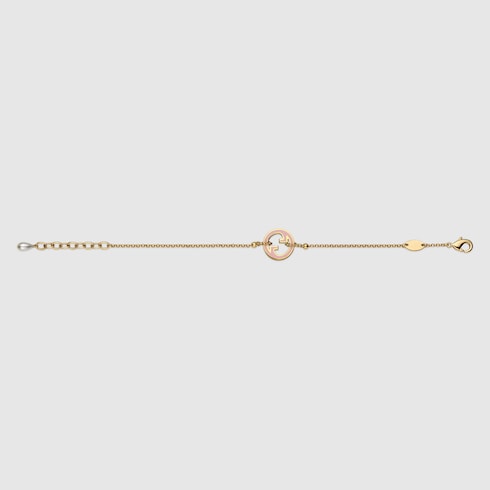 Bracelet à breloques en émail Gucci Blondie