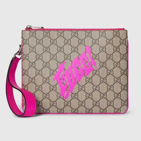 Small pouch with print