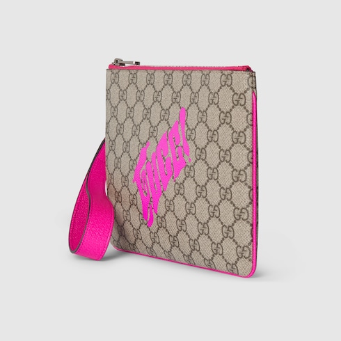 Pochette avec imprimé petit format