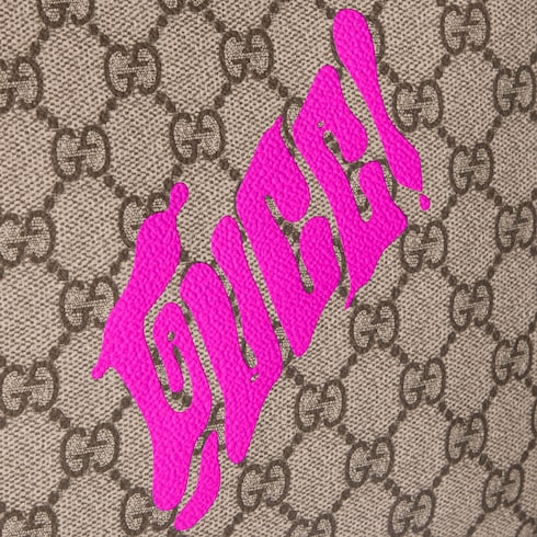 Pochette avec imprimé petit format