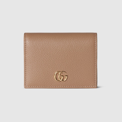 Bi-color GG Marmont small wallet