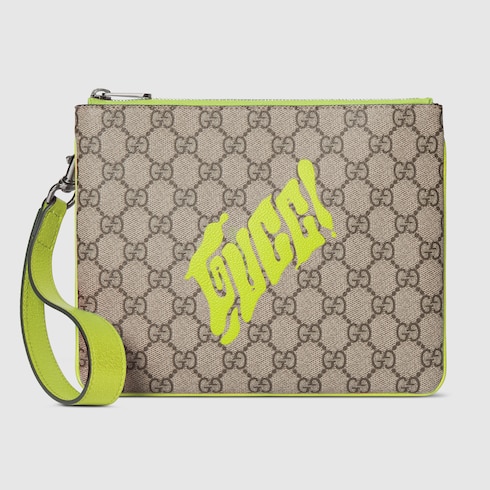 Small pouch with print
