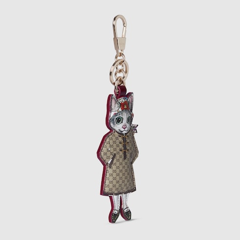 Yuko Higuchi cat-shaped keychain