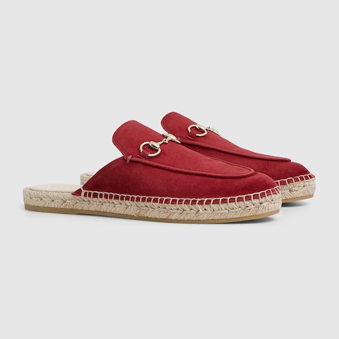 Women's espadrille mule with Horsebit