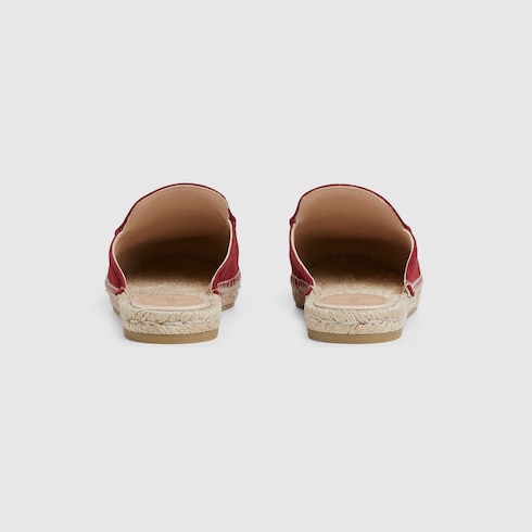 Women's espadrille mule with Horsebit