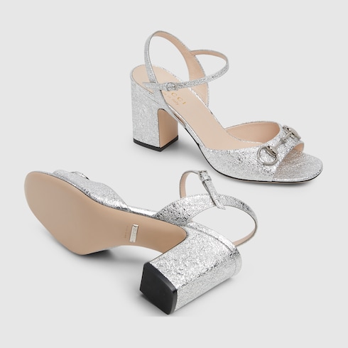 Sandales à talon moyen avec Mors pour femme