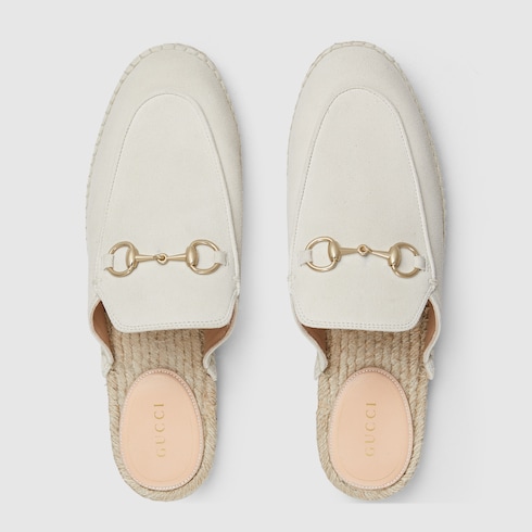 Women's espadrille mule with Horsebit